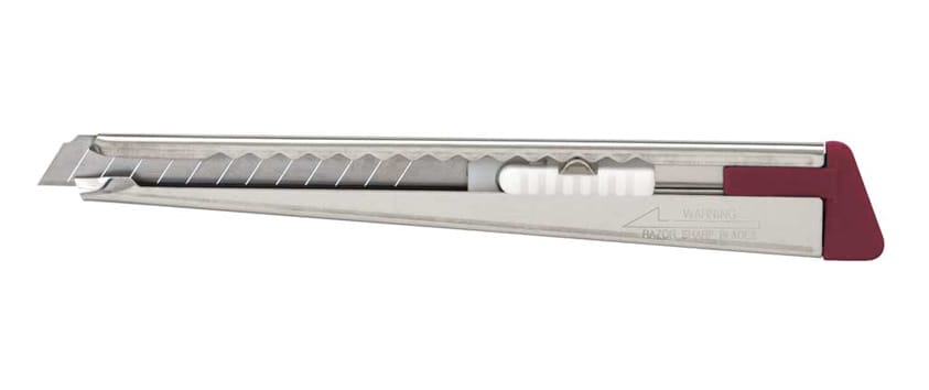 Hyde 42032 Metal 9mm Snap-Off Blade Utility Knife