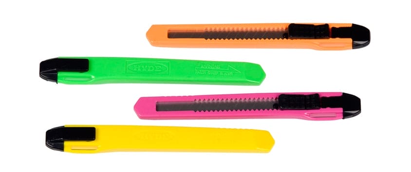 Hyde 42036 Economy 9mm Snap-Off Blade Utility Knife