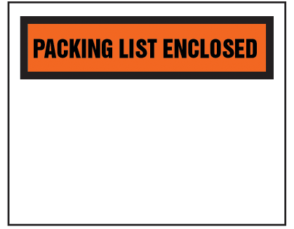 LPS Industries PQ-12BL Pres-Quick Packing List Envelopes- 4-1/2 x 5-1/2 Inch 